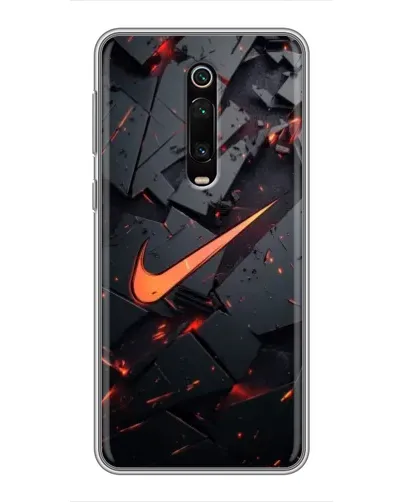 Чехол для Xiaomi Mi 9T с картинкой «Nike — эффект разломов» Чехол для Xiaomi Mi 9T с картинкой «Nike — эффект разломов»