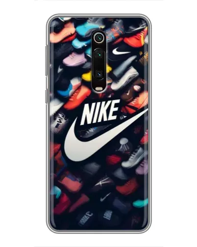 Чехол для Xiaomi Mi 9T с картинкой «Коллекция кроссовок Nike» Чехол для Xiaomi Mi 9T с картинкой «Коллекция кроссовок Nike»