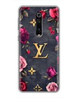 Чехол для Xiaomi Mi 9T с картинкой «Цветочный Louis Vuitton»
