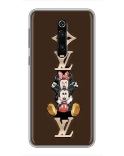 Чехол для Xiaomi Mi 9T с картинкой «LV и Микки Маус»
