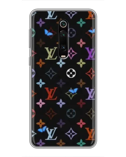 Чехол для Xiaomi Mi 9T с картинкой «Цветная монограмма LV» Чехол для Xiaomi Mi 9T с картинкой «Цветная монограмма LV»