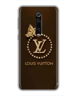 Чехол для Xiaomi Mi 9T с картинкой «LV — золотая печать»