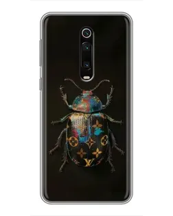 Чехол для Xiaomi Mi 9T с картинкой «LV — мраморный принт»