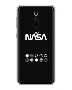 Чехол для Xiaomi Mi 9T с картинкой «NASA — технический принт»