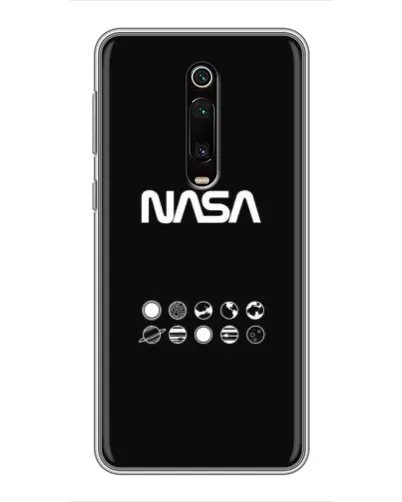 Чехол для Xiaomi Mi 9T с картинкой «NASA — технический принт»