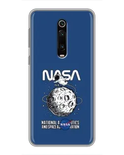 Чехол для Xiaomi Mi 9T с картинкой «NASA — лунная миссия»
