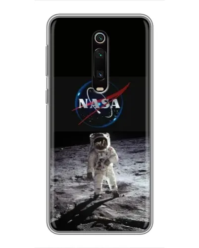 Чехол для Xiaomi Mi 9T с картинкой «Астронавт на Луне»