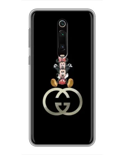 Чохол для Xiaomi Mi 9T з картинкою «Мінні Маус на лого»