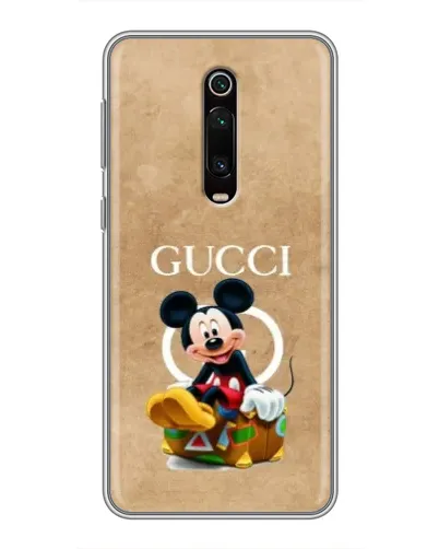 Чохол для Xiaomi Mi 9T з картинкою «Міккі Маус Gucci — крафт»
