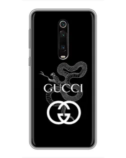 Чохол для Xiaomi Mi 9T з картинкою «Gucci — срібна змія»