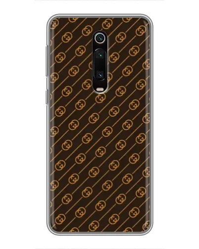 Чохол для Xiaomi Mi 9T з картинкою «Gucci — золоті діагоналі»