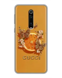 Чохол для Xiaomi Mi 9T з картинкою «Gucci — золоті метелики» Чохол для Xiaomi Mi 9T з картинкою «Gucci — золоті метелики»