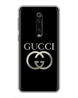 Чохол для Xiaomi Mi 9T з картинкою «Gucci — золото на чорному» Чохол для Xiaomi Mi 9T з картинкою «Gucci — золото на чорному»