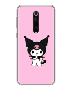 Чехол для Xiaomi Mi 9T с картинкой «Kuromi — розовая нежность»