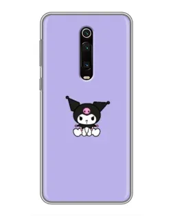 Чехол для Xiaomi Mi 9T с картинкой «Kuromi — фиолетовый минимализм»