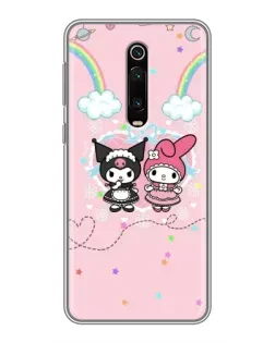 Чехол для Xiaomi Mi 9T с картинкой «My Melody и Kuromi»