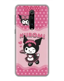 Чехол для Xiaomi Mi 9T с картинкой «Kuromi в очках»