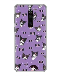 Чехол для Xiaomi Mi 9T с картинкой «Kuromi — паттерн»