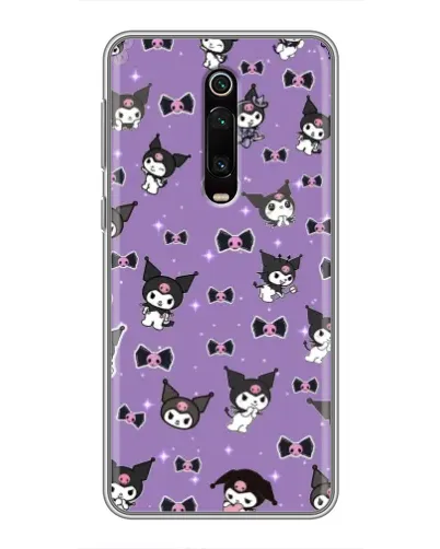 Чехол для Xiaomi Mi 9T с картинкой «Kuromi — паттерн» Чехол для Xiaomi Mi 9T с картинкой «Kuromi — паттерн»