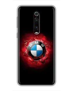 Чехол для Xiaomi Mi 9T с картинкой «Логотип BMW — вспышка»