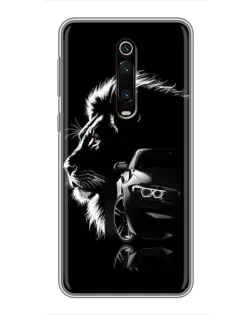 Чехол для Xiaomi Mi 9T с картинкой «BMW и лев»
