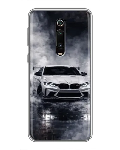 Чехол для Xiaomi Mi 9T с картинкой «BMW сквозь туман» Чехол для Xiaomi Mi 9T с картинкой «BMW сквозь туман»