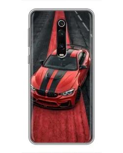 Чехол для Xiaomi Mi 9T с картинкой «BMW на красной дорожке»