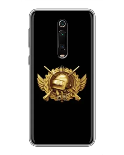 Чехол для Xiaomi Mi 9T с картинкой «PUBG — оранжевый градиент»