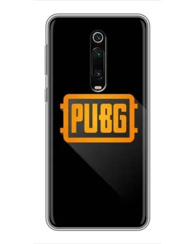 Чехол для Xiaomi Mi 9T с картинкой «PUBG — рамка лого»