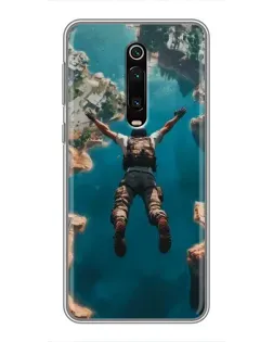 Чехол для Xiaomi Mi 9T с картинкой «PUBG — свободное падение»