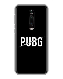 Чехол для Xiaomi Mi 9T с картинкой «PUBG — белый логотип»