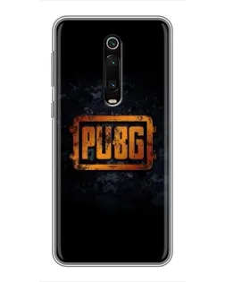 Чехол для Xiaomi Mi 9T с картинкой «PUBG — золотой логотип»