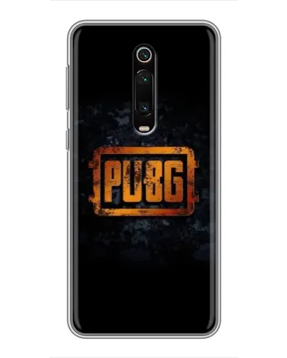 Чехол для Xiaomi Mi 9T с картинкой «PUBG — золотой логотип»