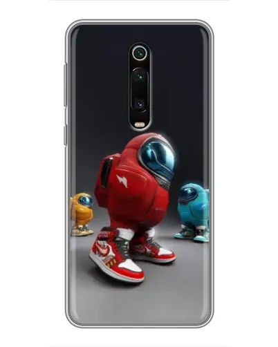 Чехол для Xiaomi Mi 9T с картинкой «Among Us — 3D стиль»