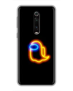 Чохол для Xiaomi Mi 9T з картинкою «Among Us неонове сяйво»
