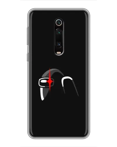 Чехол для Xiaomi Mi 9T с картинкой «Among Us шлем»