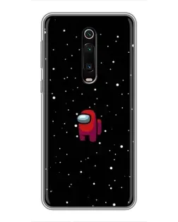 Чехол для Xiaomi Mi 9T с картинкой «Красный Among Us»