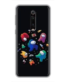 Чехол для Xiaomi Mi 9T с картинкой «Among Us космос»