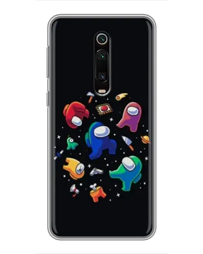 Чехол для Xiaomi Mi 9T с картинкой «Among Us космос»