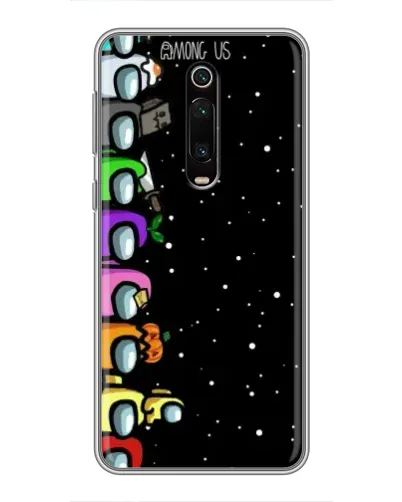 Чехол для Xiaomi Mi 9T с картинкой «Команда Among Us»