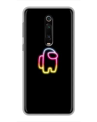 Чехол для Xiaomi Mi 9T с картинкой «Among Us градиент»