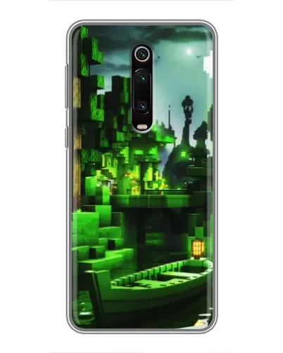 Чехол для Xiaomi Mi 9T с картинкой «Minecraft лесной пейзаж» Чехол для Xiaomi Mi 9T с картинкой «Minecraft лесной пейзаж»
