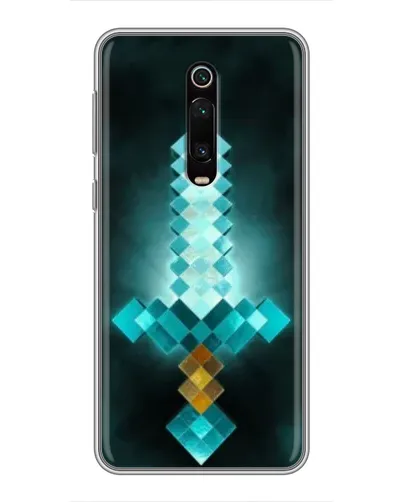 Чехол для Xiaomi Mi 9T с картинкой «Алмазный меч неон» Чехол для Xiaomi Mi 9T с картинкой «Алмазный меч неон»