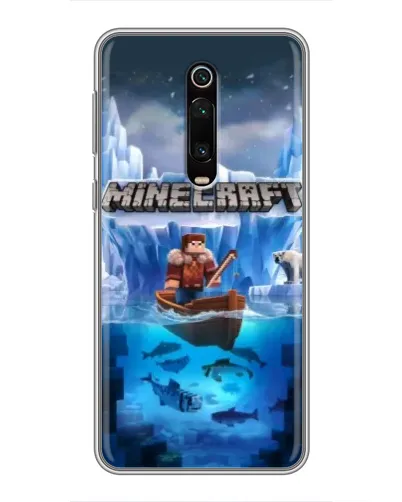 Чехол для Xiaomi Mi 9T с картинкой «Minecraft ледяной мир» Чехол для Xiaomi Mi 9T с картинкой «Minecraft ледяной мир»