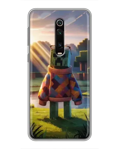 Чехол для Xiaomi Mi 9T с картинкой «Крипер в свитере» Чехол для Xiaomi Mi 9T с картинкой «Крипер в свитере»