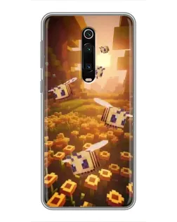 Чехол для Xiaomi Mi 9T с картинкой «Поле подсолнухов»