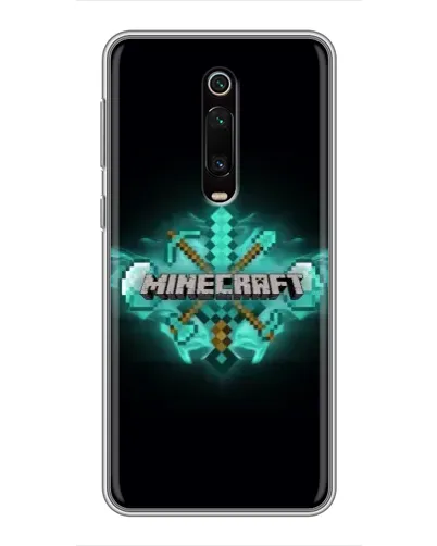 Чехол для Xiaomi Mi 9T с картинкой «Minecraft Diamond лого» Чехол для Xiaomi Mi 9T с картинкой «Minecraft Diamond лого»
