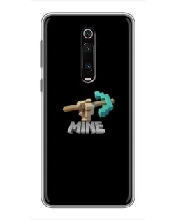 Чехол для Xiaomi Mi 9T с картинкой «Алмазная кирка»