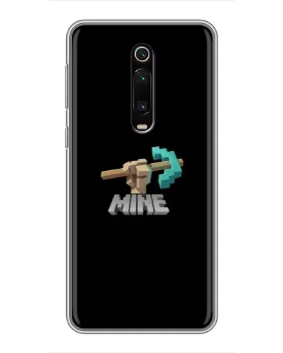 Чехол для Xiaomi Mi 9T с картинкой «Алмазная кирка» Чехол для Xiaomi Mi 9T с картинкой «Алмазная кирка»