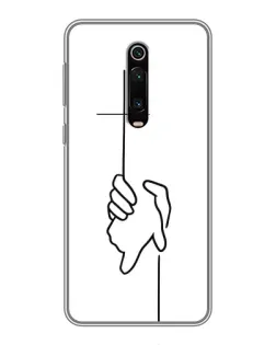 Чехол для Xiaomi Mi 9T с картинкой «Рука держит»